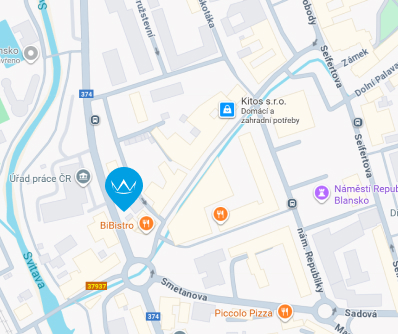Lékárna Blansko map